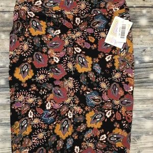 Lularoe Cassie Women’s XS Paisley Floral Skirt NWT